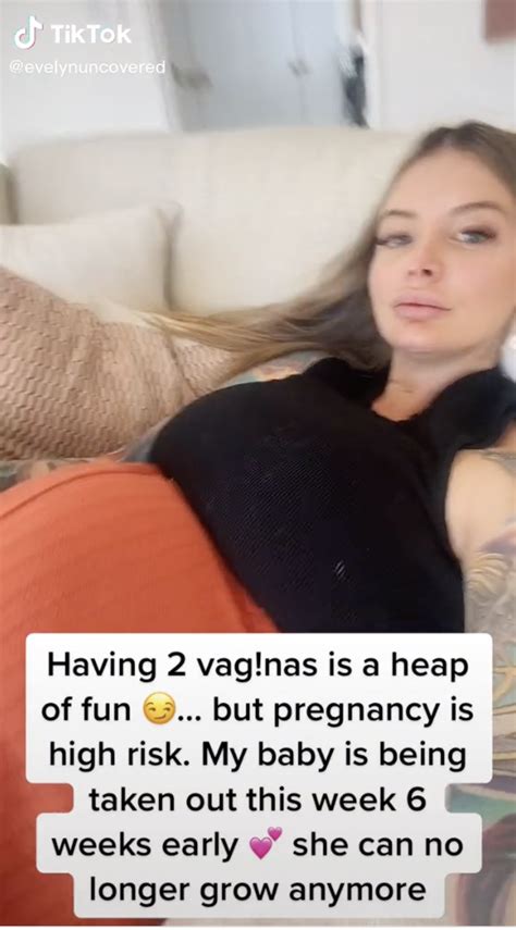 onlyfans model with 2 vaginas|OnlyFans model with two vaginas uses one for work and one for ...